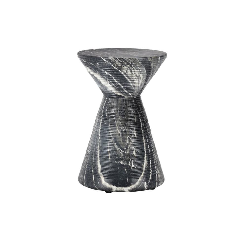 black-swirl-end-table